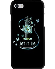 Let It Be Loves Guitar Hippie Phone Case tile