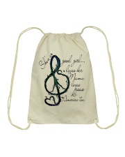 She's A Good Girl Hippie Drawstring Bag tile