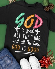 God Is Good All The Time Classic T-Shirt apparel-classic-tshirt-lifestyle-back-69