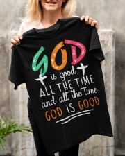 God Is Good All The Time Classic T-Shirt apparel-classic-tshirt-lifestyle-front-117