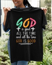 God Is Good All The Time Classic T-Shirt apparel-classic-tshirt-lifestyle-front-130