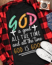 God Is Good All The Time Classic T-Shirt apparel-classic-tshirt-lifestyle-front-163