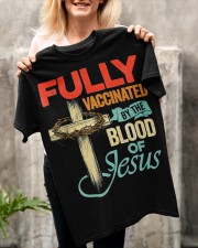 Fully Vaccinated By The Blood Of Jesus Classic T-Shirt apparel-classic-tshirt-lifestyle-front-117