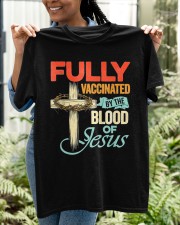Fully Vaccinated By The Blood Of Jesus Classic T-Shirt apparel-classic-tshirt-lifestyle-front-130