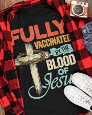 Fully Vaccinated By The Blood Of Jesus Classic T-Shirt apparel-classic-tshirt-lifestyle-front-163