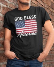 God Bless America USA Flag Classic T-Shirt apparel-classic-tshirt-lifestyle-26