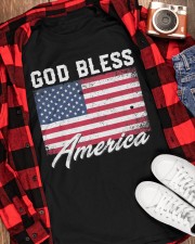 God Bless America USA Flag Classic T-Shirt apparel-classic-tshirt-lifestyle-front-163