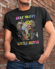 Elephant Stay trippy little hippie Sunflower Classic T-Shirt apparel-classic-tshirt-lifestyle-26