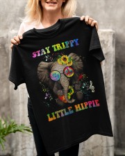 Elephant Stay trippy little hippie Sunflower Classic T-Shirt apparel-classic-tshirt-lifestyle-front-117