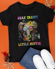 Elephant Stay trippy little hippie Sunflower Classic T-Shirt apparel-classic-tshirt-lifestyle-front-83