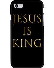 Jesus is King Ancient Gold Phone Case tile
