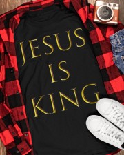 Jesus is King Ancient Gold Classic T-Shirt apparel-classic-tshirt-lifestyle-front-163