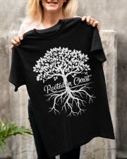 Cool Rooted in Christ Christian Faith Classic T-Shirt apparel-classic-tshirt-lifestyle-front-117