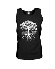 Cool Rooted in Christ Christian Faith Unisex Tank tile