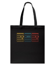 Vintage Guitar Chord Mean Dad Tote Bag tile