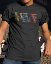 Vintage Guitar Chord Mean Dad Classic T-Shirt apparel-classic-tshirt-lifestyle-28