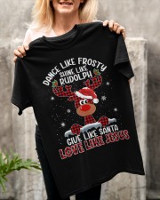 Xmas Dance Like Frosty Shine Classic T-Shirt apparel-classic-tshirt-lifestyle-front-117