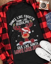 Xmas Dance Like Frosty Shine Classic T-Shirt apparel-classic-tshirt-lifestyle-front-163