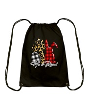 He is Risen Christian Easter Drawstring Bag tile