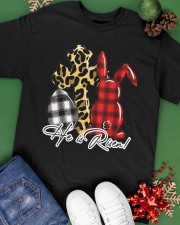 He is Risen Christian Easter Classic T-Shirt apparel-classic-tshirt-lifestyle-back-69