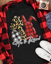 He is Risen Christian Easter Classic T-Shirt apparel-classic-tshirt-lifestyle-front-163