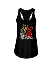 He is Risen Christian Easter Ladies Flowy Tank tile