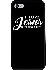 Christian Jesus But I Cuss A Little Phone Case tile