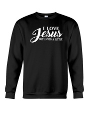 Christian Jesus But I Cuss A Little Crewneck Sweatshirt tile