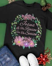 Jesus Is The Reason For The Season Classic T-Shirt apparel-classic-tshirt-lifestyle-back-69