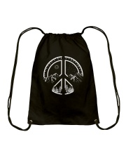 Four Seasons Peace Sign Outdoor Drawstring Bag tile