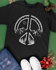 Four Seasons Peace Sign Outdoor Classic T-Shirt apparel-classic-tshirt-lifestyle-back-69