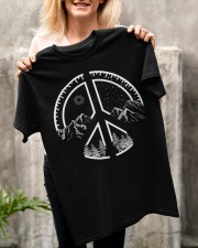 Four Seasons Peace Sign Outdoor Classic T-Shirt apparel-classic-tshirt-lifestyle-front-117