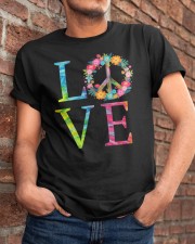 LOVE Peace HIPPIE Classic T-Shirt apparel-classic-tshirt-lifestyle-26