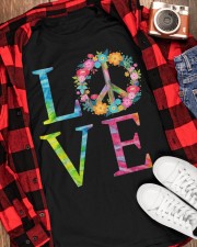 LOVE Peace HIPPIE Classic T-Shirt apparel-classic-tshirt-lifestyle-front-163