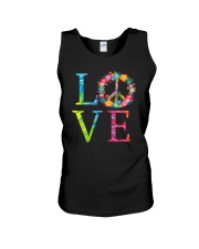 LOVE Peace HIPPIE Unisex Tank tile