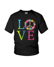LOVE Peace HIPPIE Youth T-Shirt tile