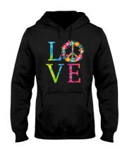 LOVE Peace HIPPIE Hooded Sweatshirt tile