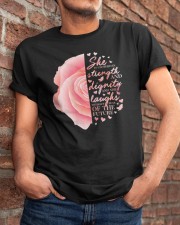 Christian Bible Verse Faith Proverbs 31 Classic T-Shirt apparel-classic-tshirt-lifestyle-26