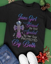 June girl blessed by God Classic T-Shirt apparel-classic-tshirt-lifestyle-back-69