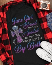 June girl blessed by God Classic T-Shirt apparel-classic-tshirt-lifestyle-front-163
