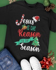 Jesus Is The Reason For The Season Classic T-Shirt apparel-classic-tshirt-lifestyle-back-69