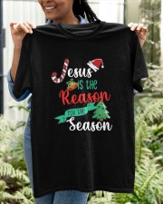 Jesus Is The Reason For The Season Classic T-Shirt apparel-classic-tshirt-lifestyle-front-130