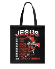 Jesus Is My Everything Tote Bag tile