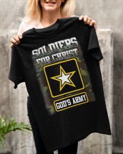 God's Army Soldiers For Christ Classic T-Shirt apparel-classic-tshirt-lifestyle-front-117