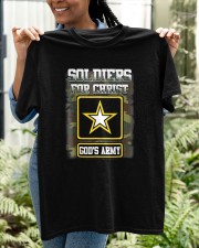 God's Army Soldiers For Christ Classic T-Shirt apparel-classic-tshirt-lifestyle-front-130