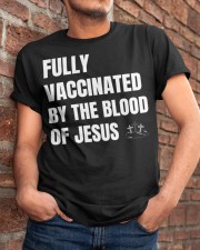 Fully Vaccinated By The Blood Of Jesus Classic T-Shirt apparel-classic-tshirt-lifestyle-26