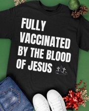 Fully Vaccinated By The Blood Of Jesus Classic T-Shirt apparel-classic-tshirt-lifestyle-back-69