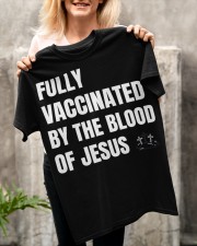 Fully Vaccinated By The Blood Of Jesus Classic T-Shirt apparel-classic-tshirt-lifestyle-front-117