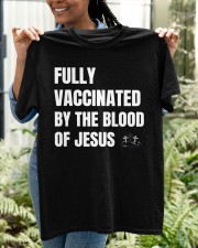 Fully Vaccinated By The Blood Of Jesus Classic T-Shirt apparel-classic-tshirt-lifestyle-front-130