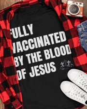 Fully Vaccinated By The Blood Of Jesus Classic T-Shirt apparel-classic-tshirt-lifestyle-front-163